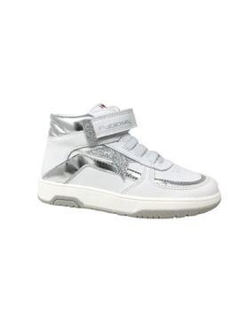 SNEAKERS PABLOSKY BLANCO Y PLATA