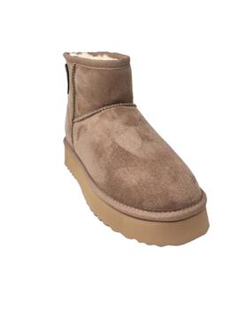 BOTA AUSTRALIANA PLATAFORMA TAUPE