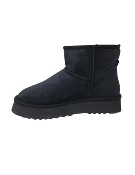 BOTA AUSTRALIANA PLATAFORMA NEGRO