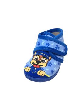 ZAPATILLA DE CASA AZUL PERRITO