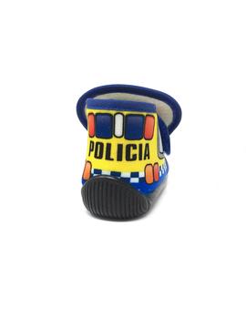 ZAPATILLA DE CASA POLICIA