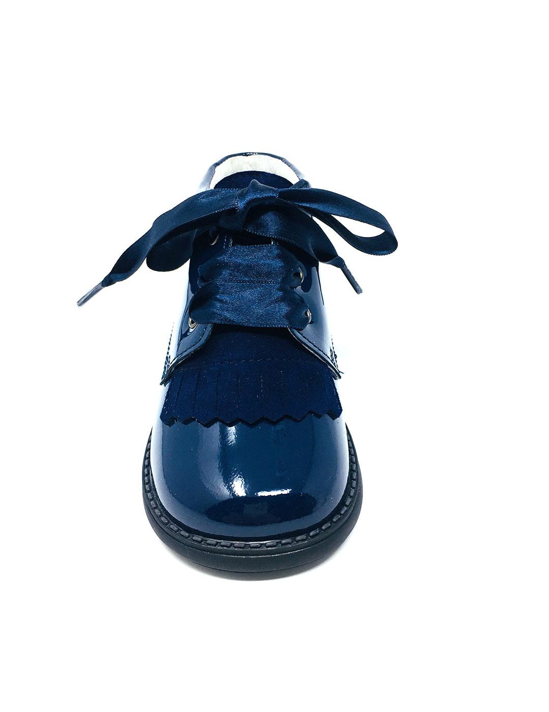 BOTIN CHAROL NAVY FLECOS ANTE