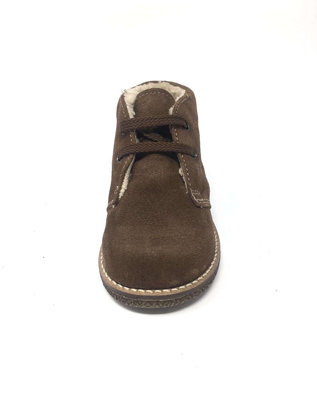 BOTIN SERRAJE TAUPE CORDON