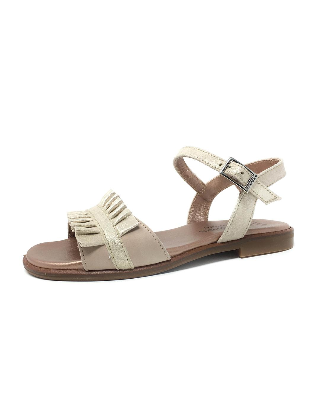 SANDALIA ANTE METALIZADO ARENA