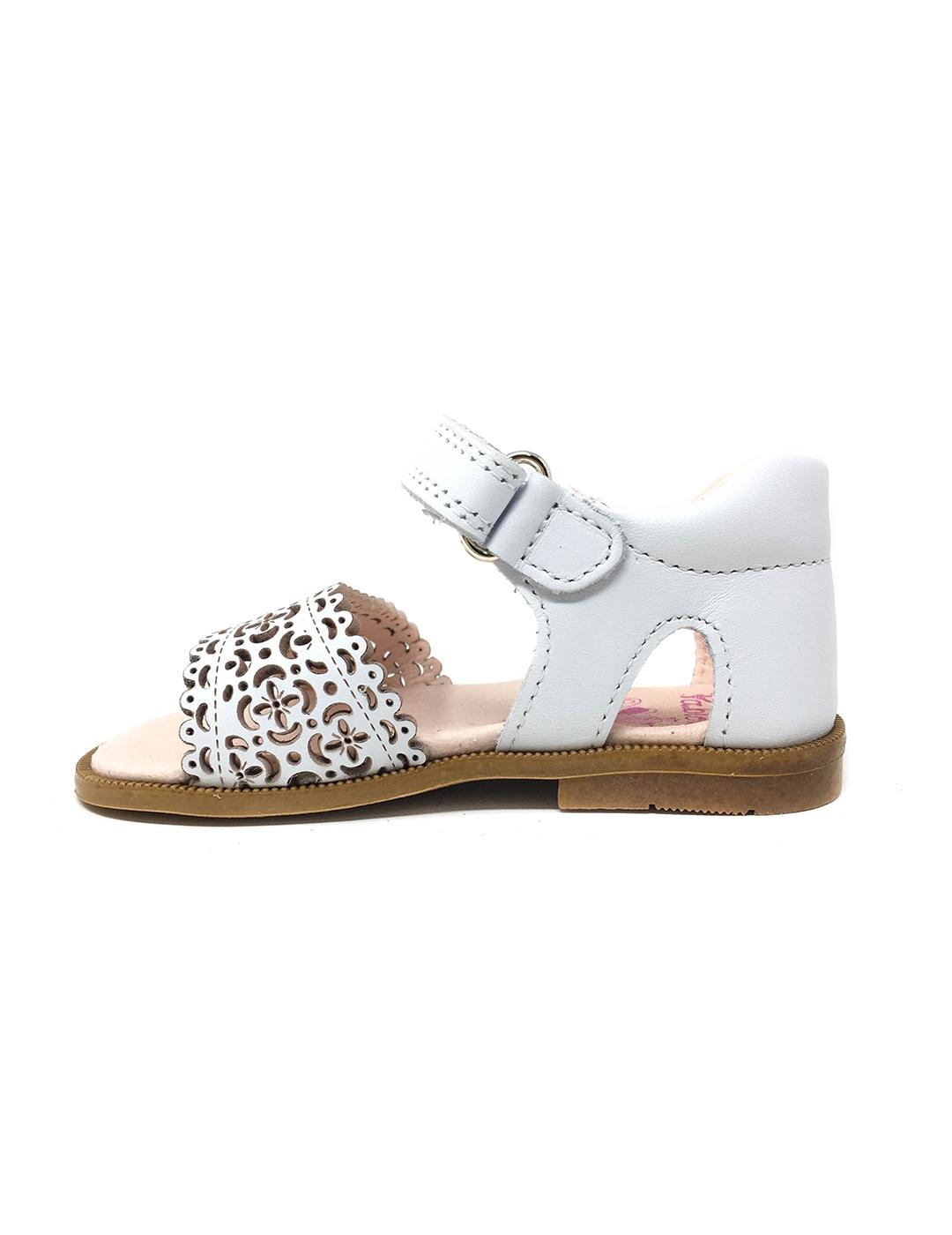 SANDALIA OLIMPO BLANCO