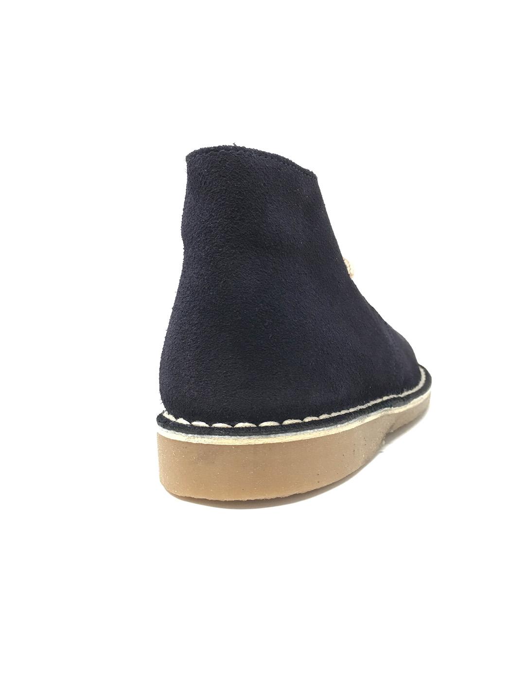 BOTIN SERRAJE AZUL MARINO