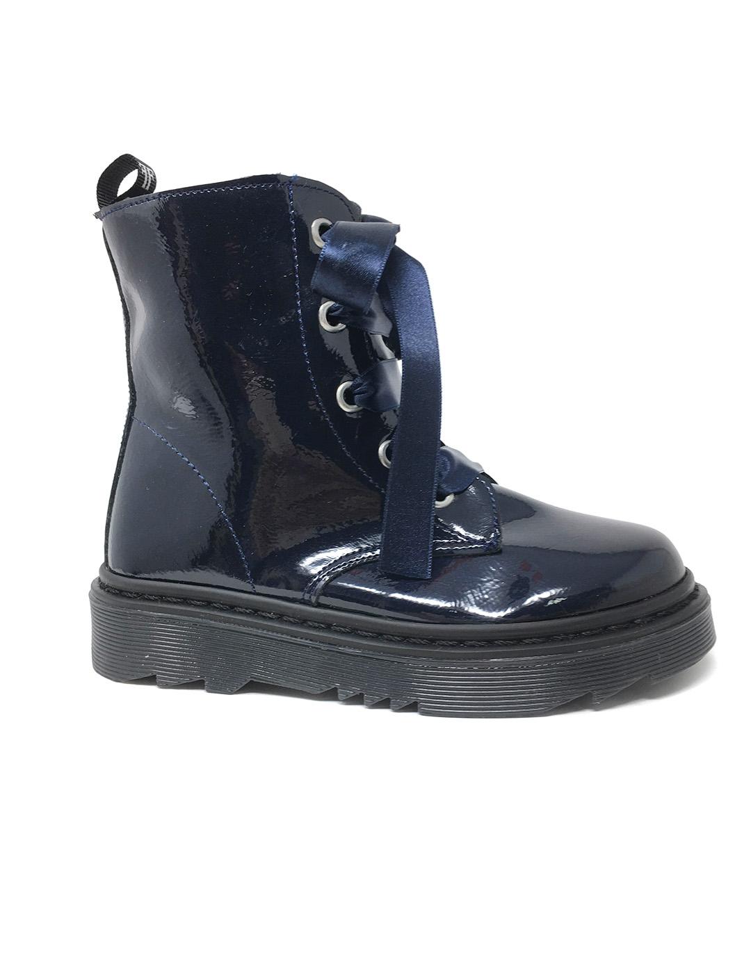 BOTA LAZO Y CREMALLERA NAVY