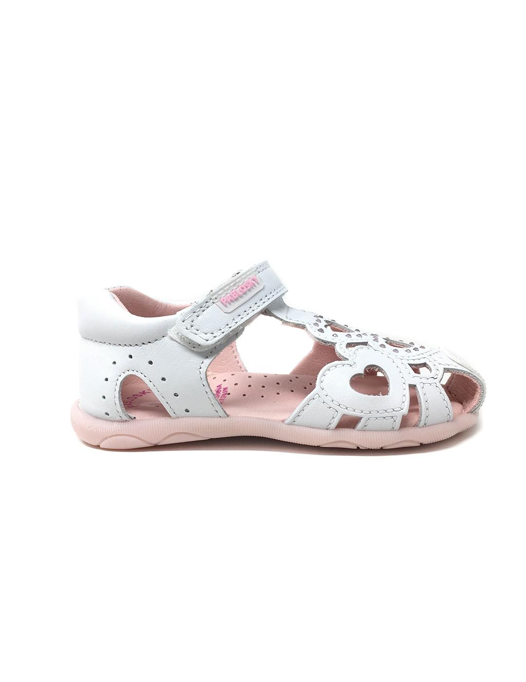 SANDALIA NIÑA BLANCA PABLOSKY
