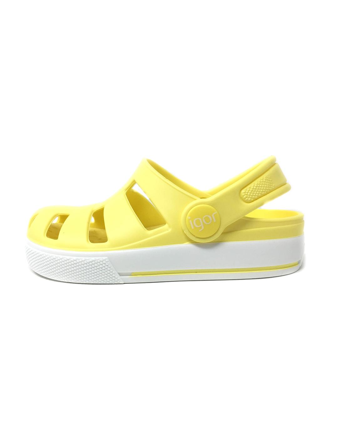 CHANCLA DE PLAYA AMARILLO