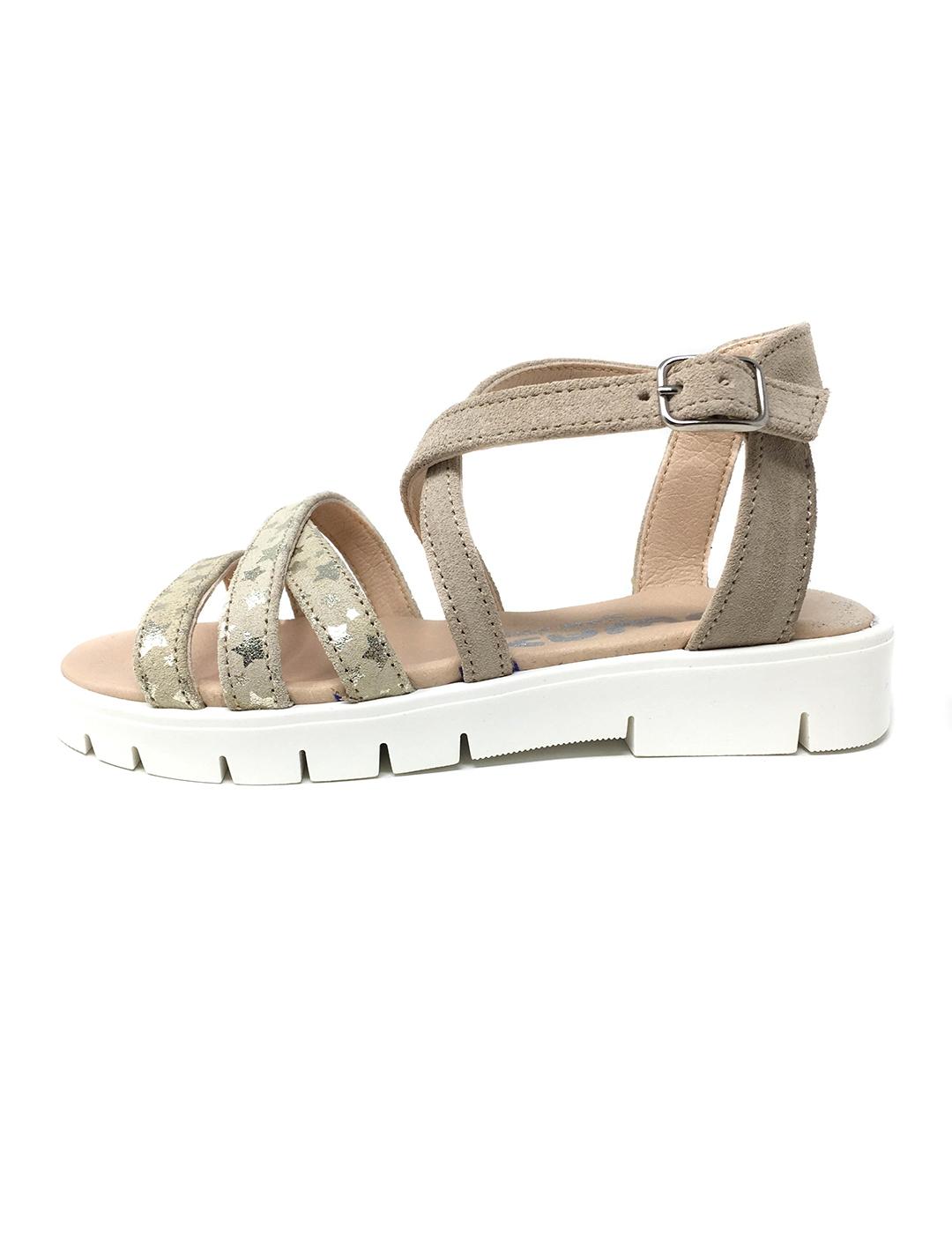 SANDALIA SERRAJE BEIG C/ ESTRELLAS