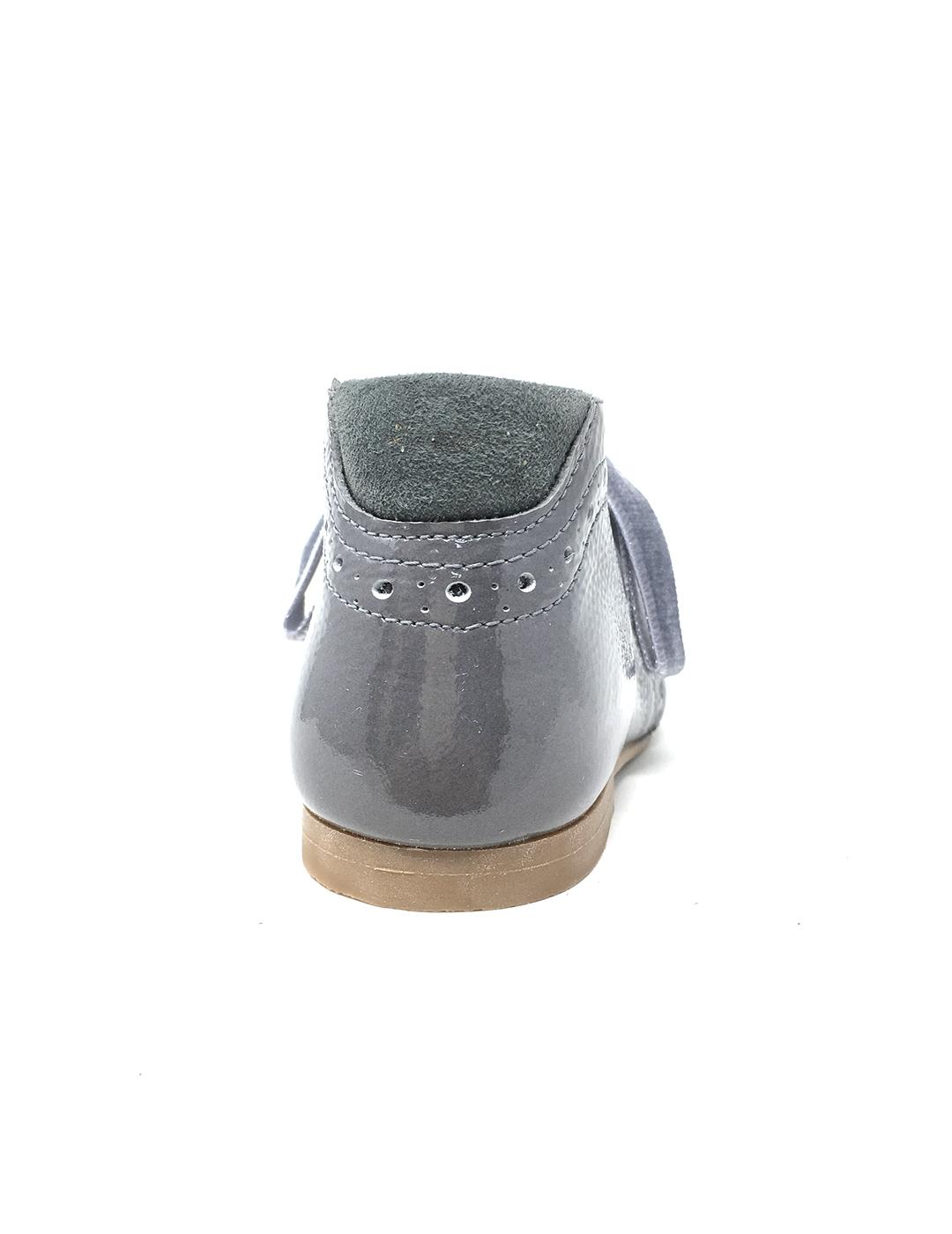 BOTIN CHAROL ARRUGADO GRIS