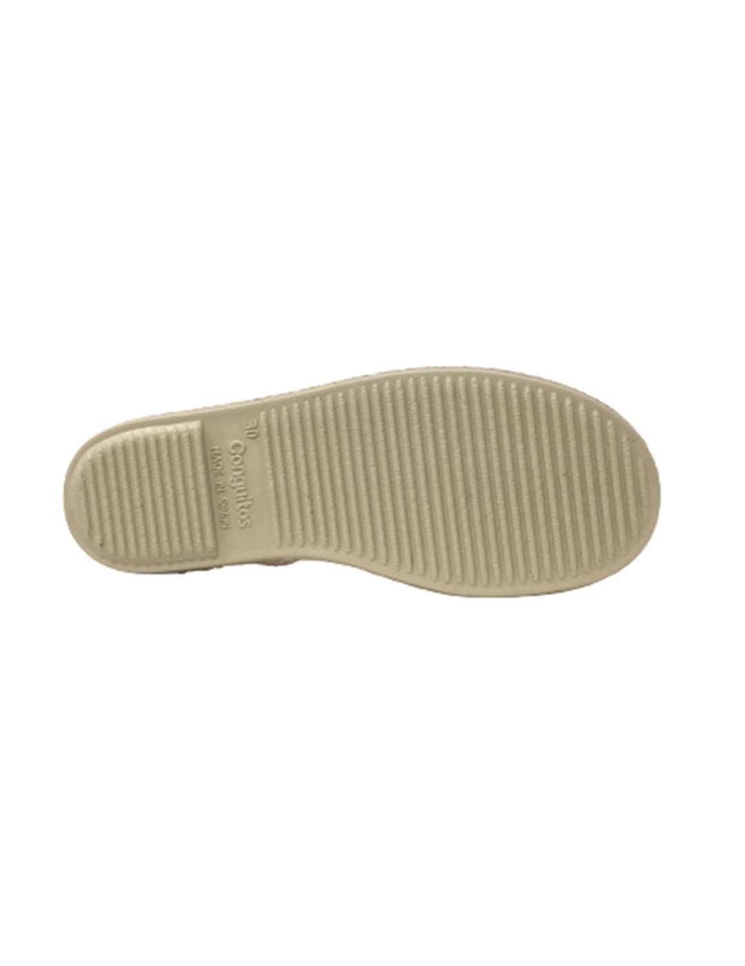 ALPARGATA METALIZADO ROSA