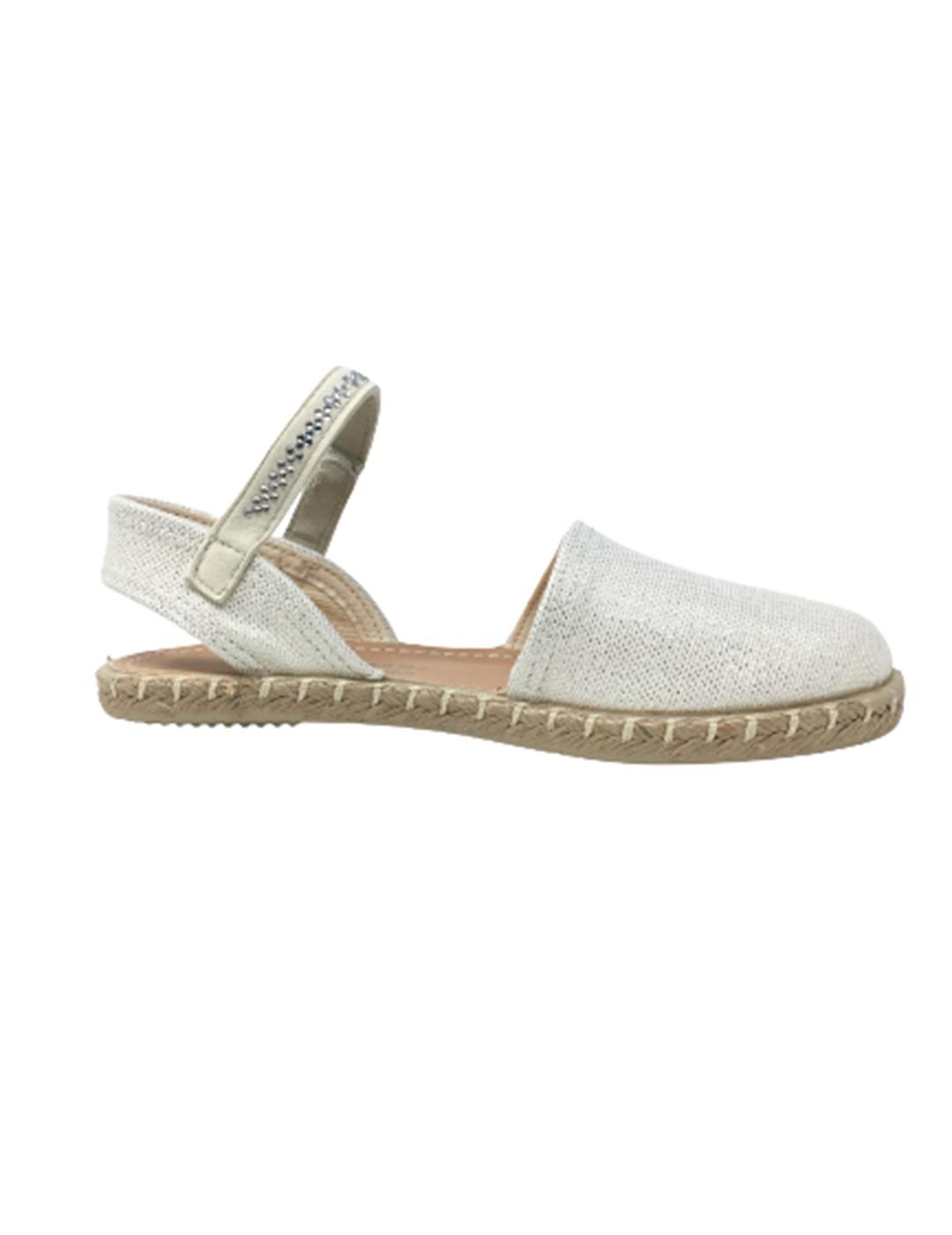 ALPARGATA METALIZADO BEIG