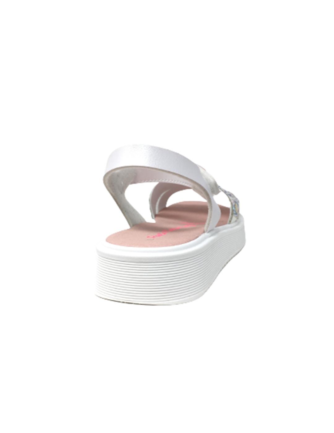 SANDALIA PABLOSKY MET BLANCO