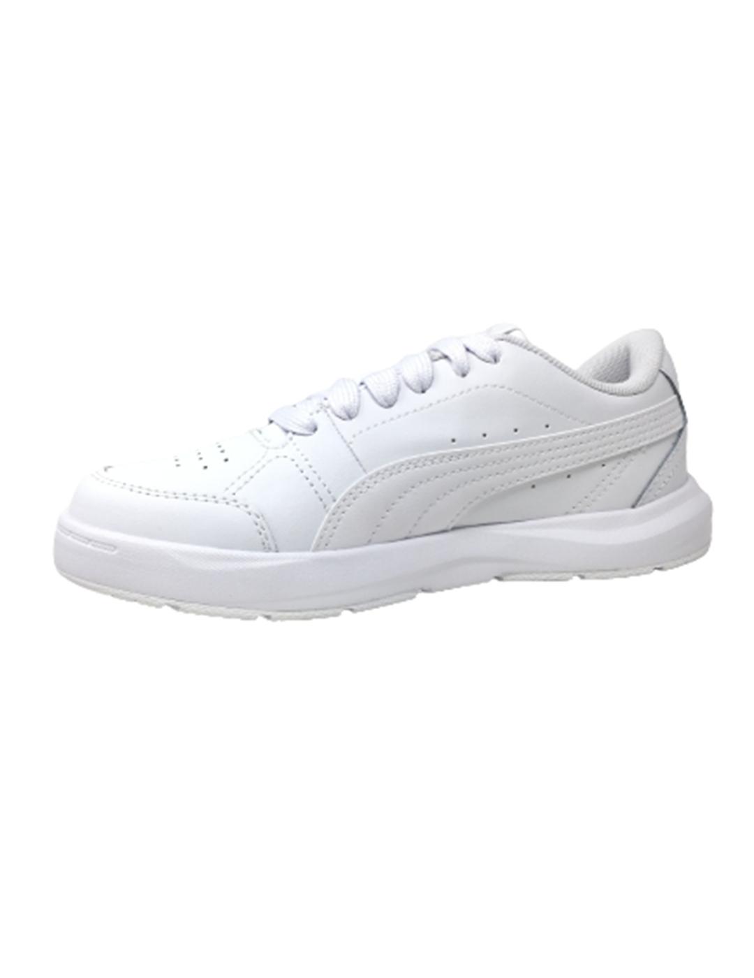 DEPORTIVO PUMA DE CORDON NAPA BLANCO