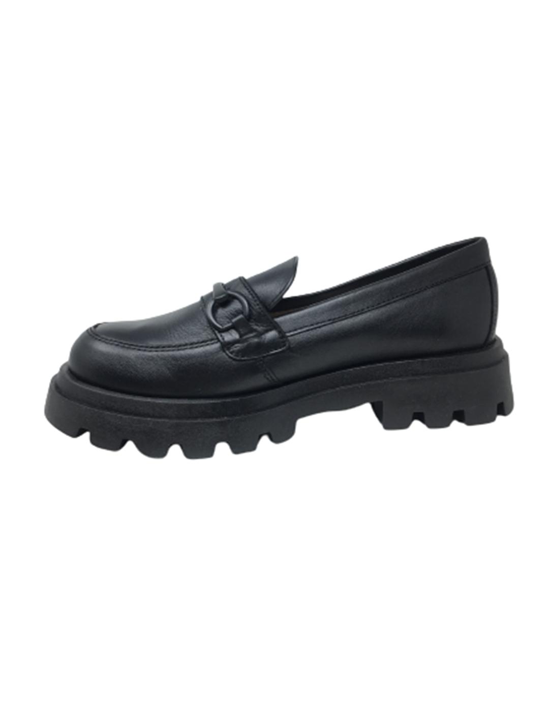 ZAPATO BLUCHER PIEL NEGRO