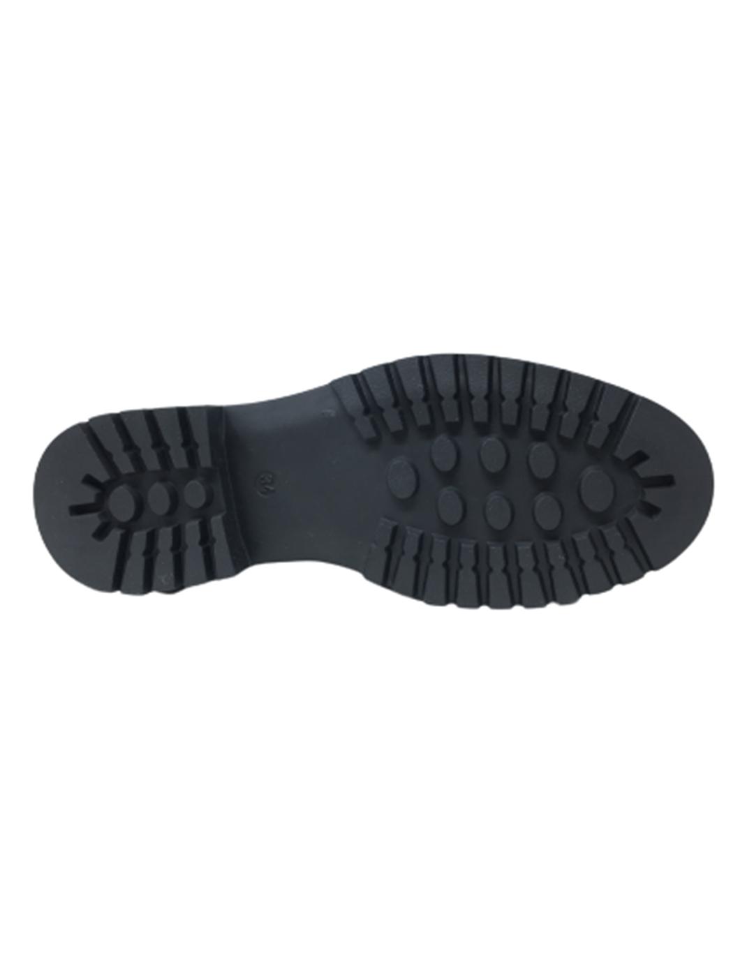 BLUCHER CHAROL ARRUGADO NEGRO