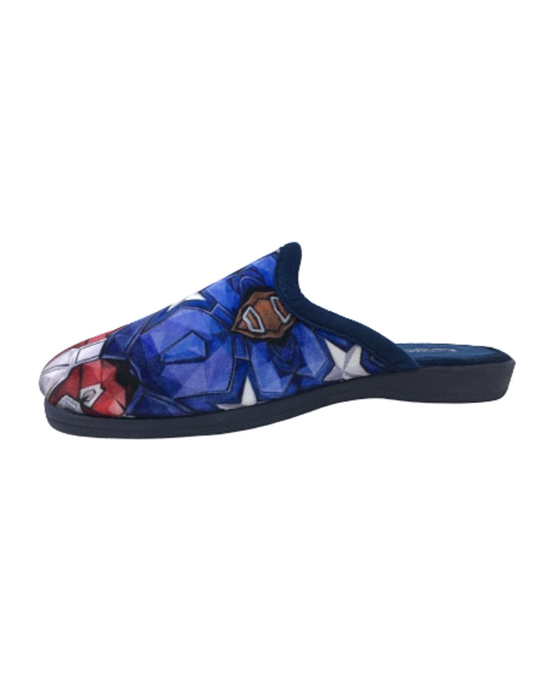 ZAPATILLA DE CASA AZUL