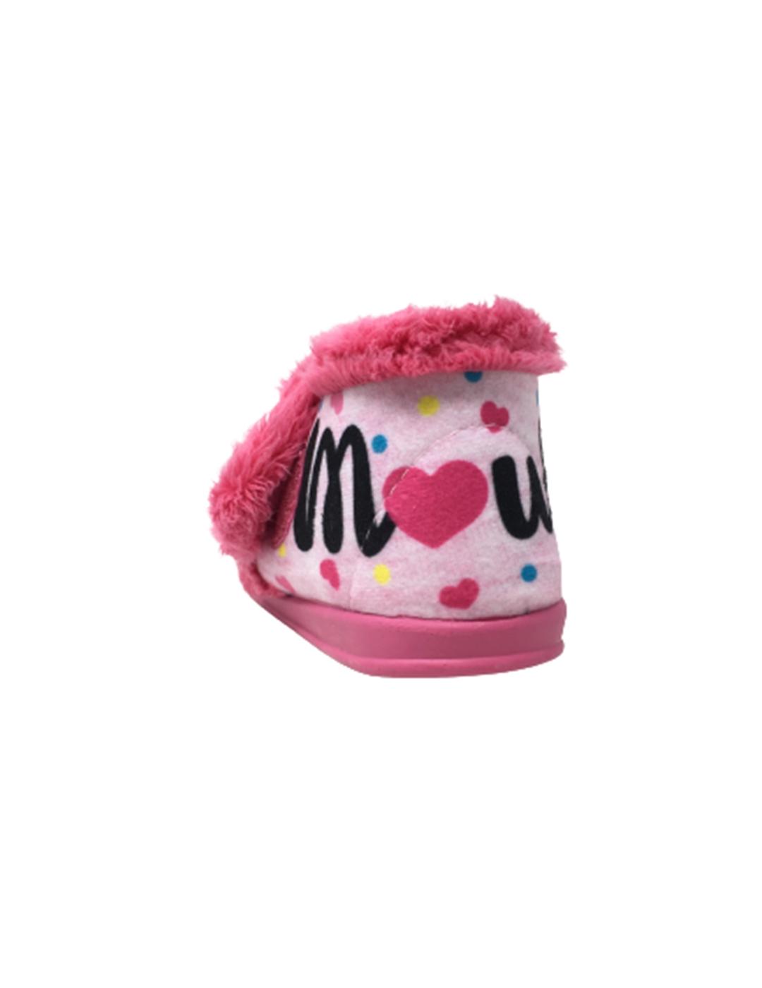 ZAPATILLA DE CASA ROSA MINNIE