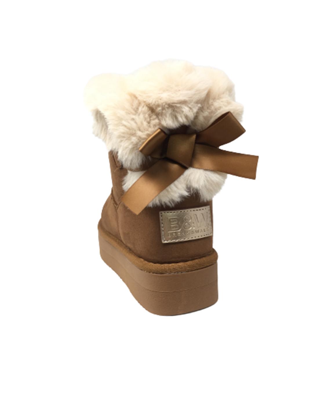 BOTA AUSTRALIANA CUERO PLATAFORMA