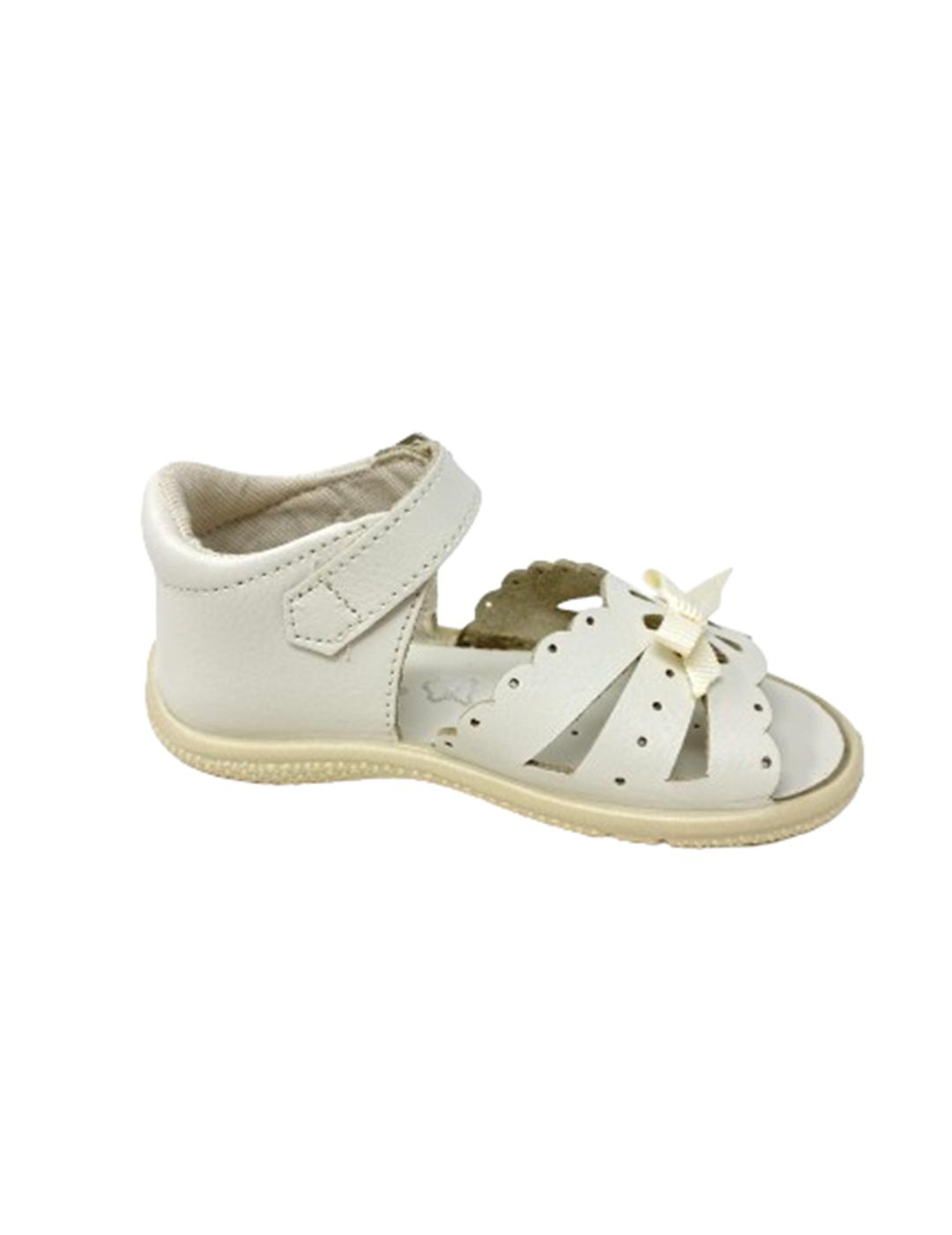 SANDALIA NIÑA MARFIL