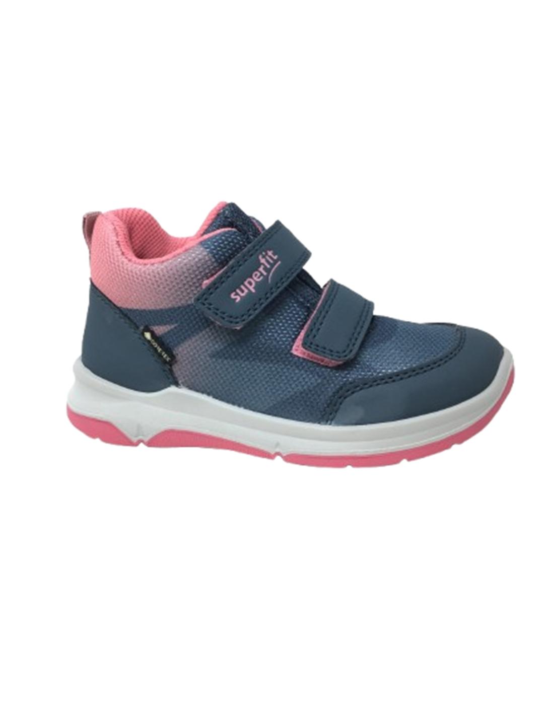 BOTIN SUPERFIT AZUL ROSA GORE-TEX