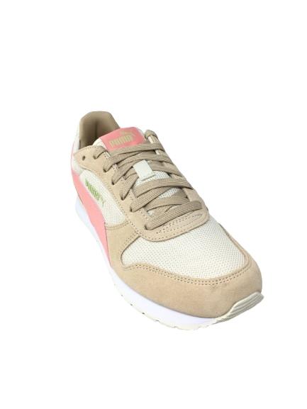 DEPORTIVO PUMA TONOS PASTELES BEIG Y ROSA