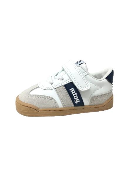 DEPORTIVO MUSTANG BLANCO Y AZUL