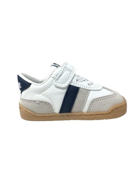 DEPORTIVO MUSTANG BLANCO Y AZUL