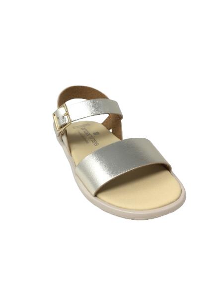 SANDALIA METALIZADO ORO