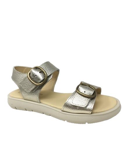 SANDALIA METALIZADO ORO