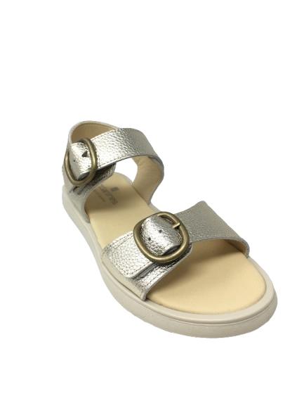 SANDALIA METALIZADO ORO