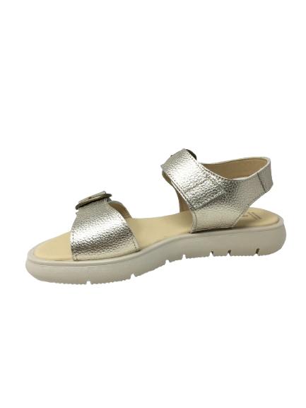 SANDALIA METALIZADO ORO