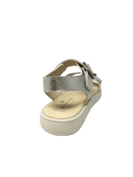 SANDALIA METALIZADO ORO