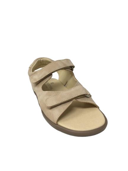 SANDALIA PIEL BEIG