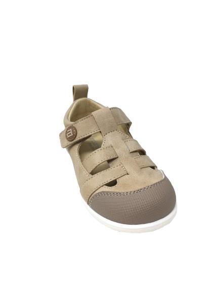 ZAPATO SANDALIA PIEL BEIG