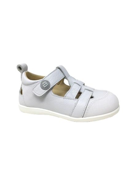 ZAPATO SANDALIA PIEL BLANCO