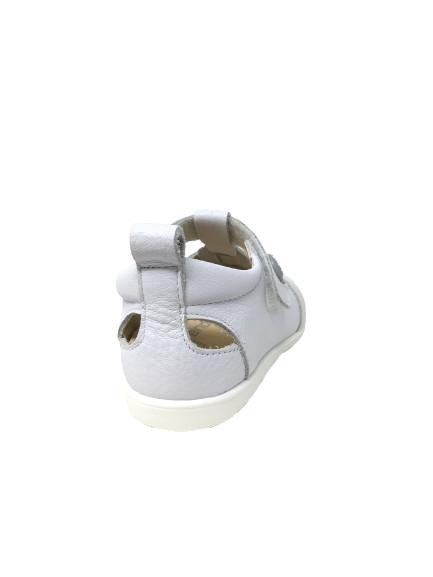 ZAPATO SANDALIA PIEL BLANCO