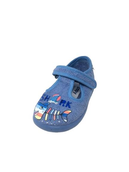 ZAPATILLA DE CASA TIBURON JEANS