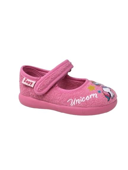 ZAPATILLA DE CASA UNICORNIO ROSA