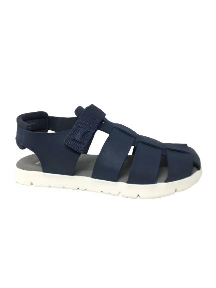 SANDALIA CAMPER AZUL DE VELCRO