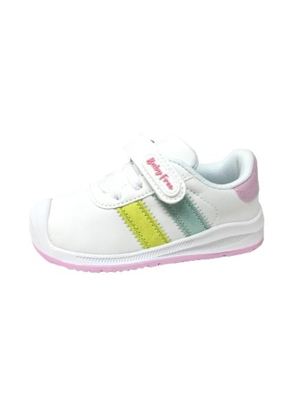DEPORTIVO BLANCO MULTICOLORES BAREFOOT