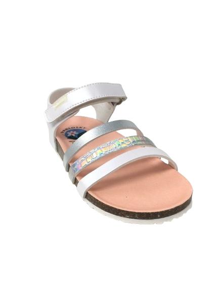SANDALIA PABLOSKY BIO METAL BLANCO