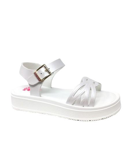 SANDALIA PABLOSKY METAL BLANCO