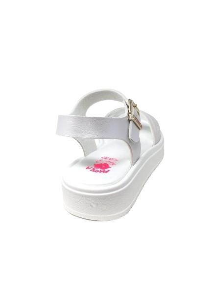 SANDALIA PABLOSKY METAL BLANCO