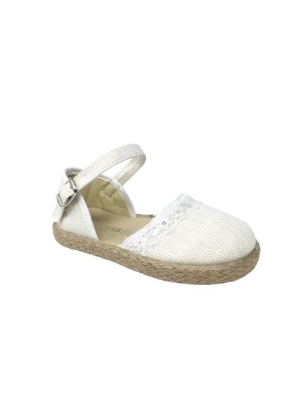 ALPARGATA LINO BLANCO