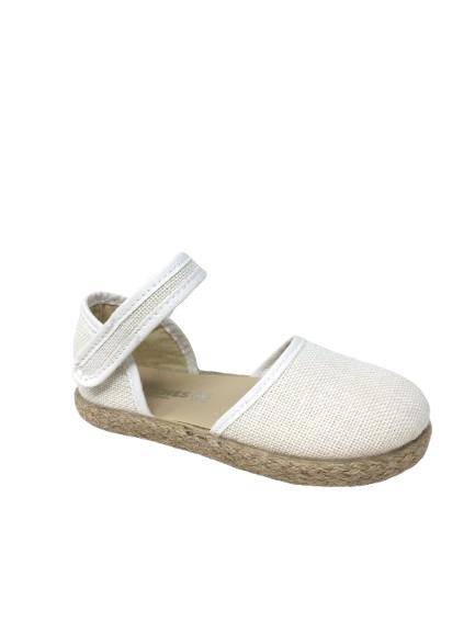 ALPARGATA LINO BLANCO LISA