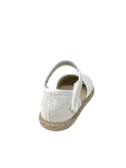 ALPARGATA LINO BLANCO LISA