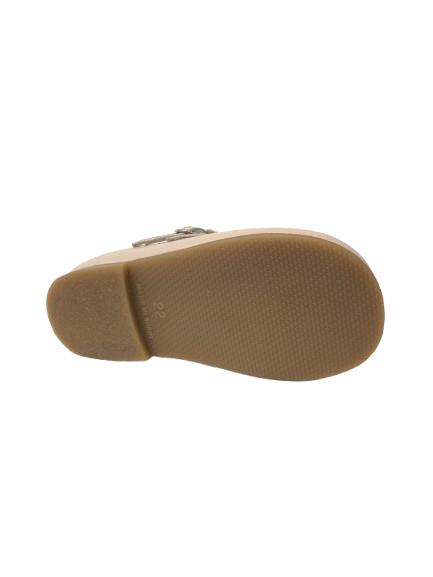 MERCEDITA PIEL CAMEL DOS HEBILLAS