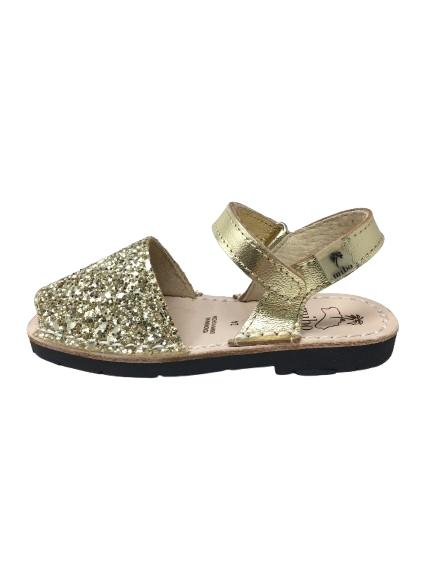 MENORQUINA GLITTER DORADO